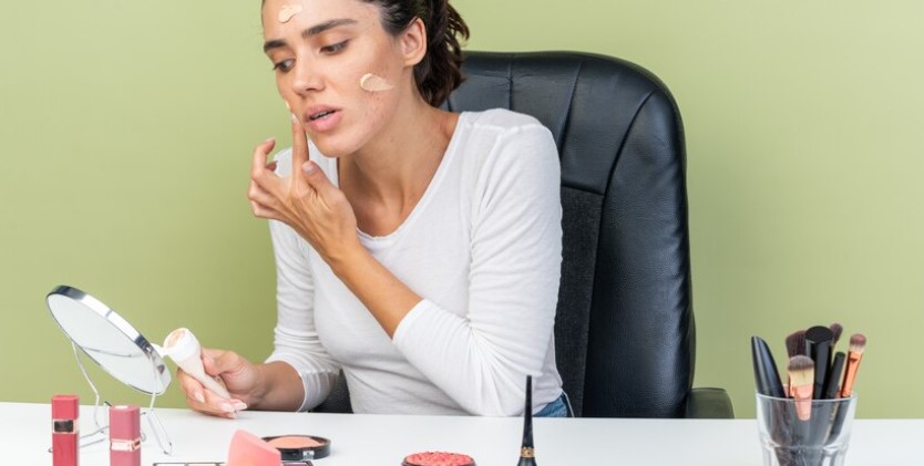 How to match foundation with your neck and chest