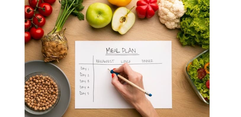 Sample Vegetarian Meal Plan